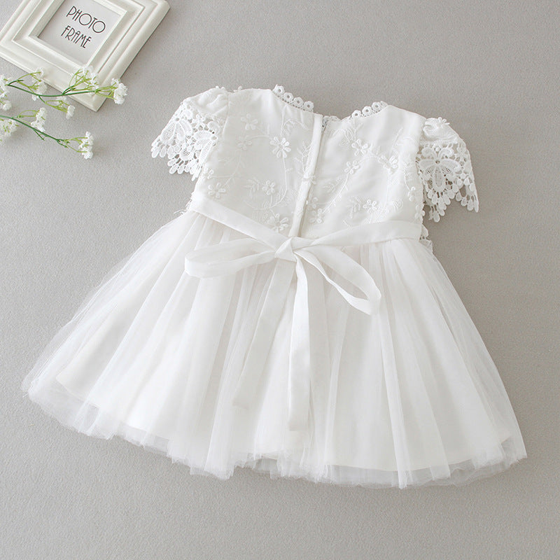 New Hot Sell Baby Wedding Dress Skirt Princess