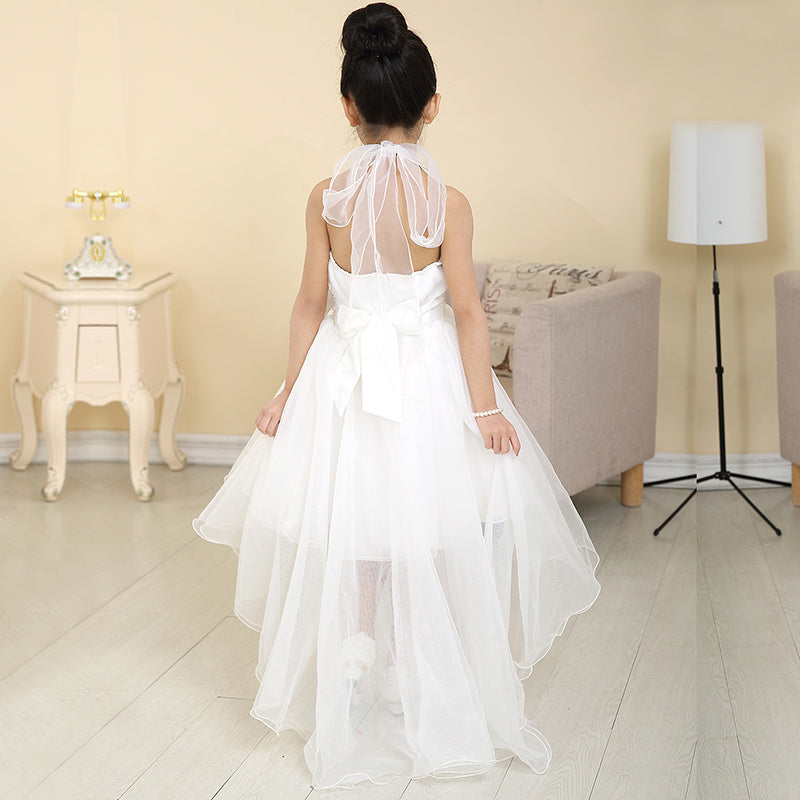 Children's host dress spring and summer in the big girls girls wedding dress skirt princess skirt tutu