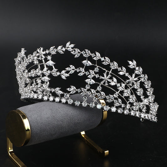 Jane Eyre Jewelry Zircon Crown Bridal Wedding Dress