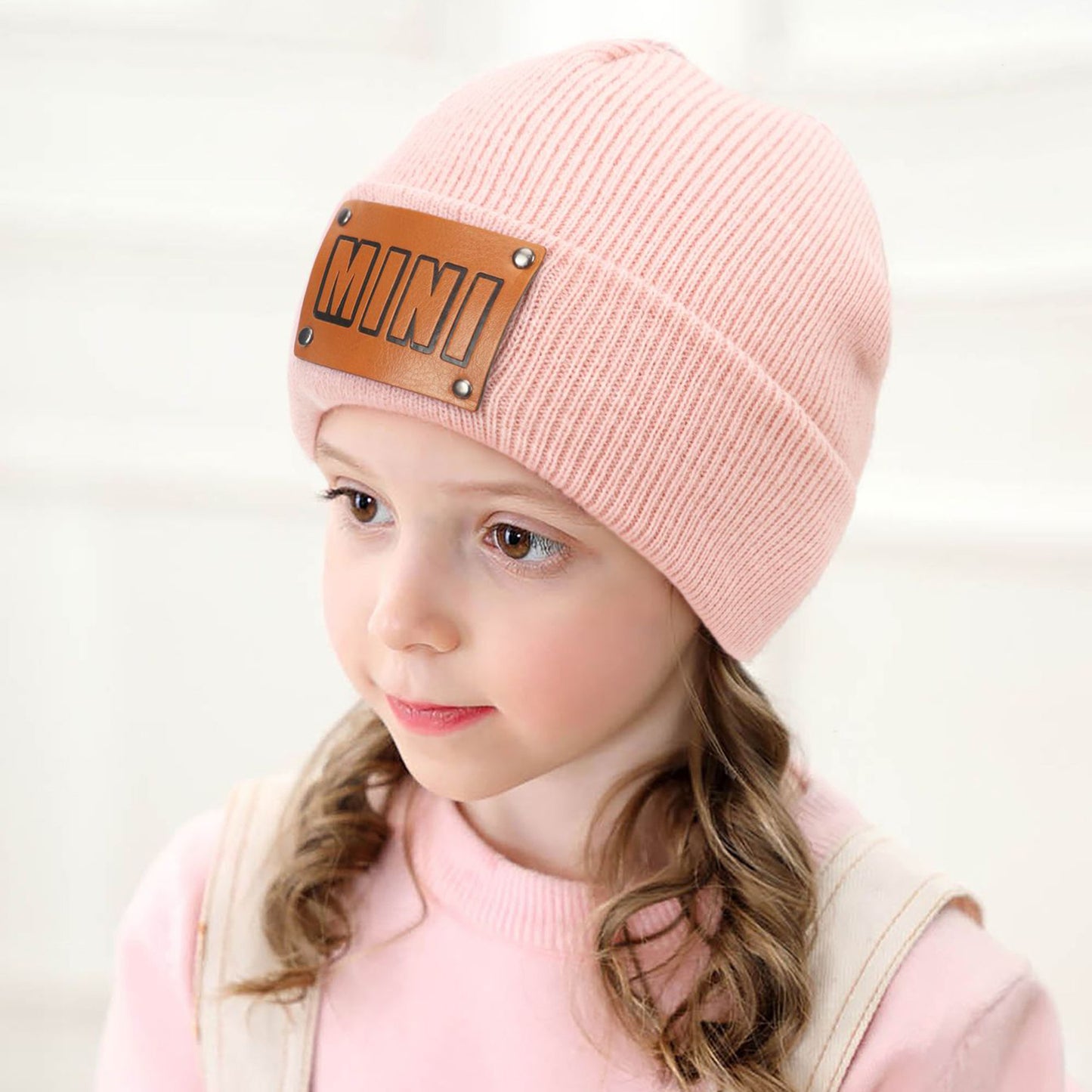 MINI Warm Winter Knit Kids Hat