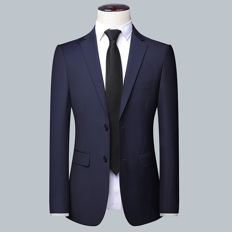 Casual Men's Suit Set Slim Fit Formal Groom Wedding Dress