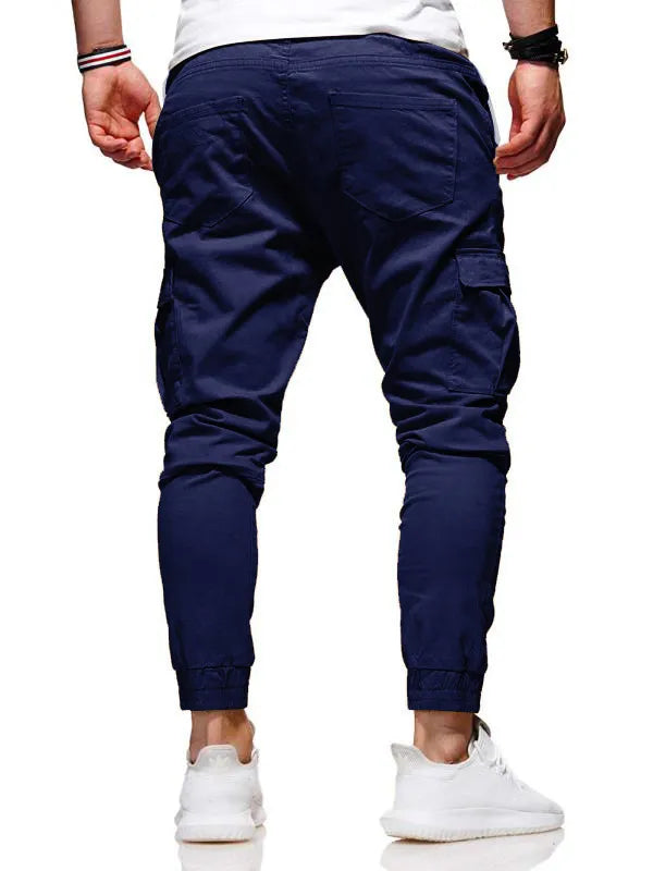 Men Pants Thin Fashion Casual Jogger Pants