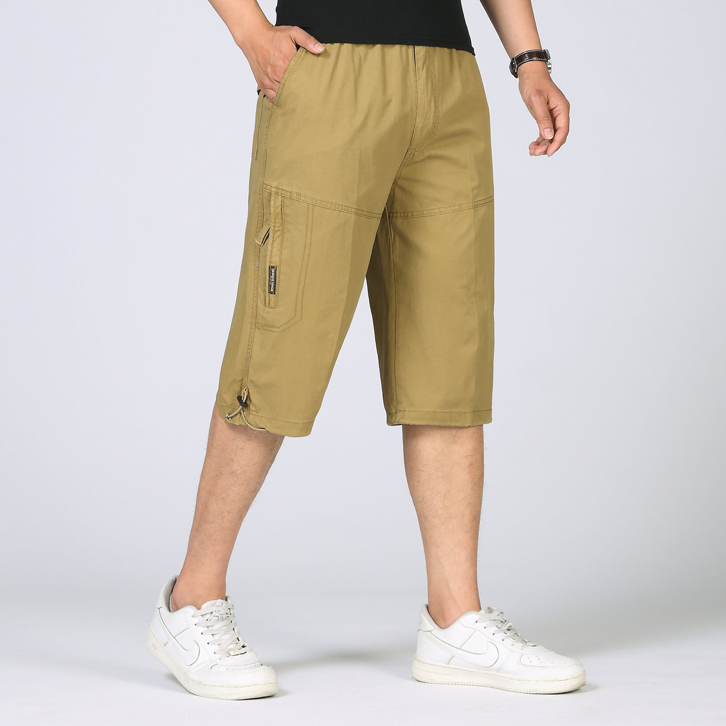 Men's Breathable Loose Fit Casual Cargo Shorts