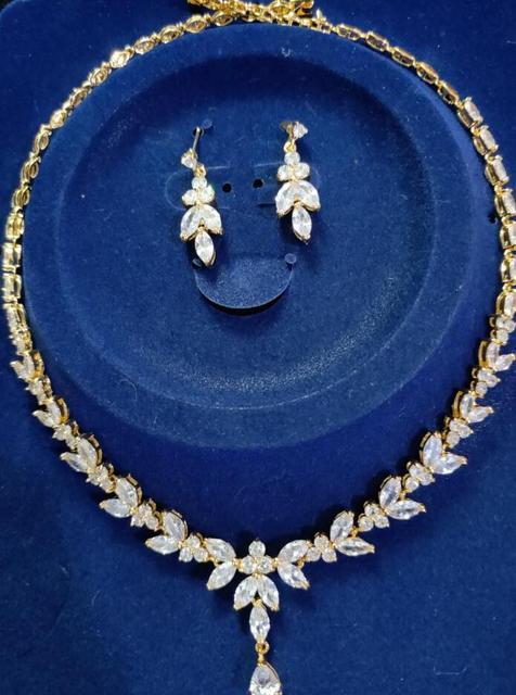 Wedding Dress Jewelry Set For Women Delicate And Shiny