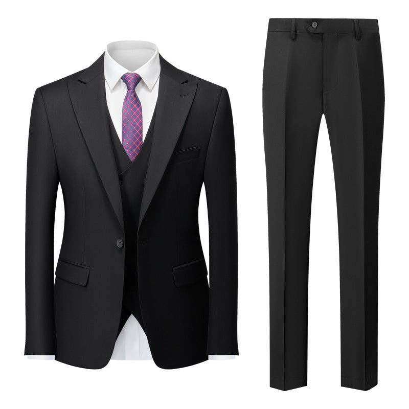 Men's Business Casual Suit Men's Foreign Trade Cross-border Suit Wedding Groom Dress