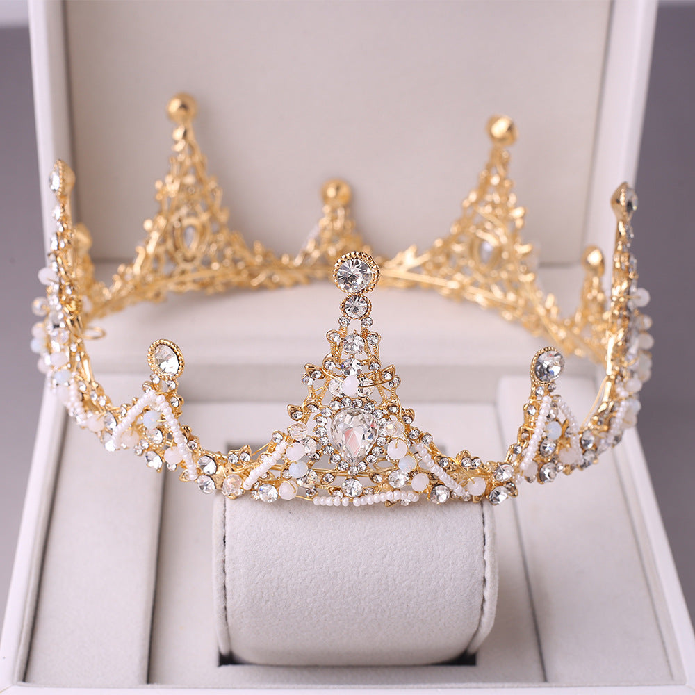 Crystal Super Immortal Wedding Dress Accessories Crown Headwear