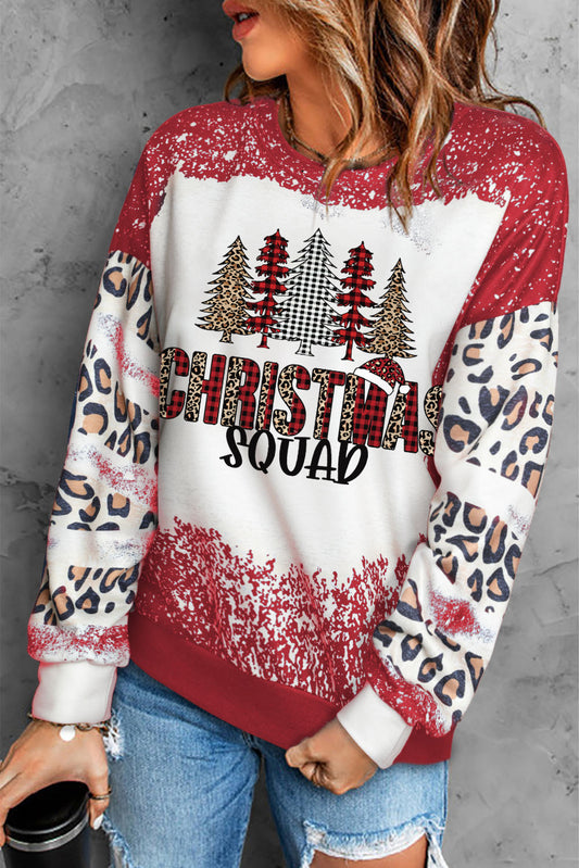 Christmas Tree Graphic Sweatshirt