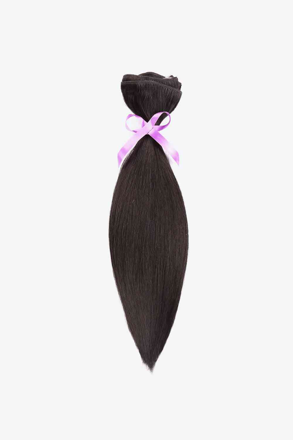 18" 120g Clip-In Hair Extensions Indian Human Hair