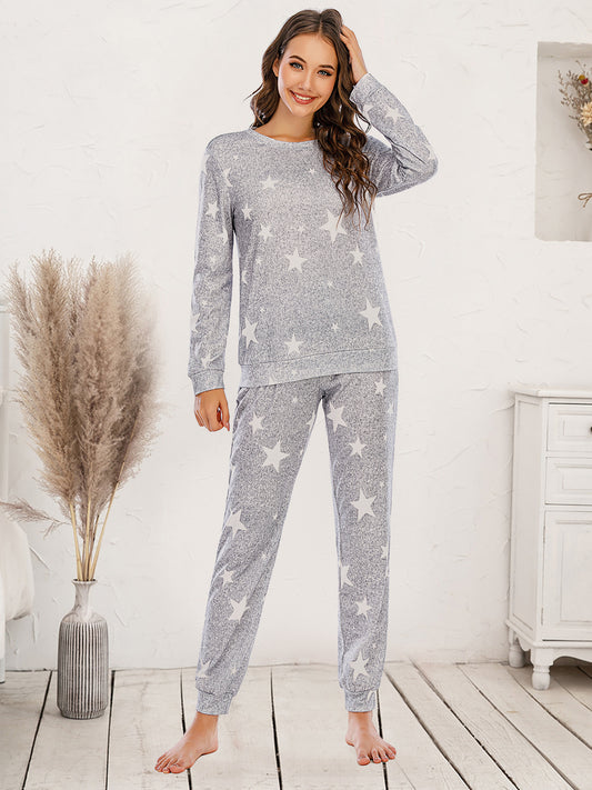 Star Top and Pants Lounge Set