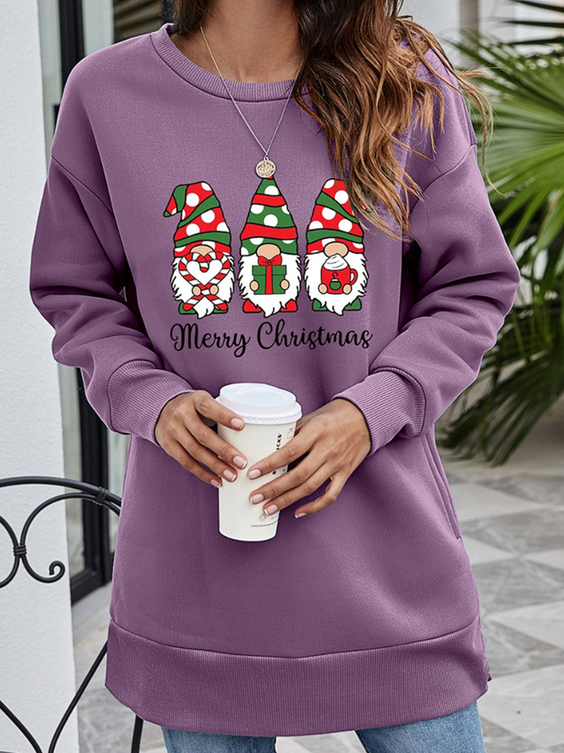 MERRY CHRISTMAS Graphic Sweatshirt