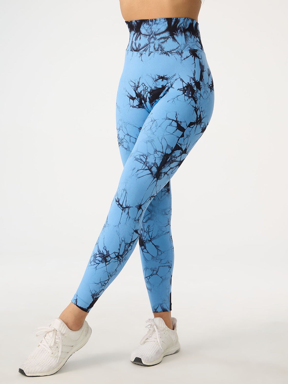 Printed High Waist Active Pants