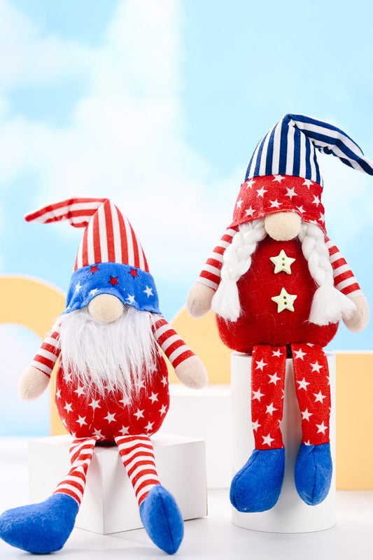 2-Piece Independence Day Pointed Hat Decor Gnomes