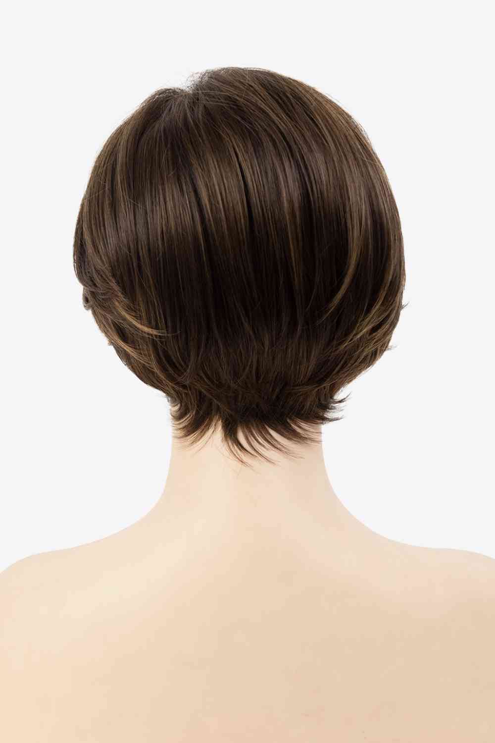 Synthetic Short Wave Bobo Wigs 5''