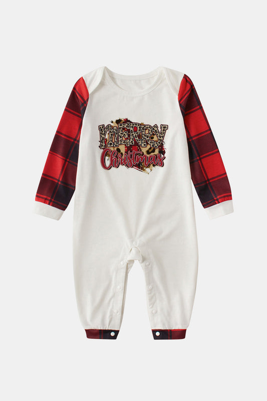 MERRY CHRISTMAS Graphic Jumpsuit